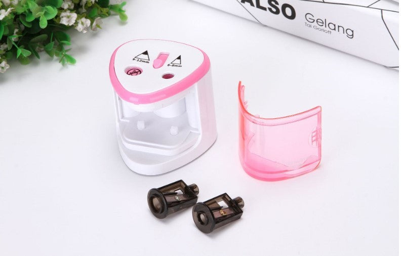 Electric Pencil Sharpener - Automatic Plastic Pencil Sharpener