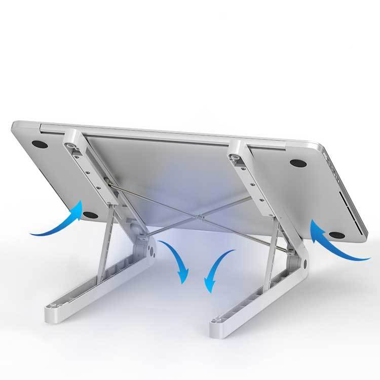Laptop Stand Increased Rack Laptop Stand Black and White Colour