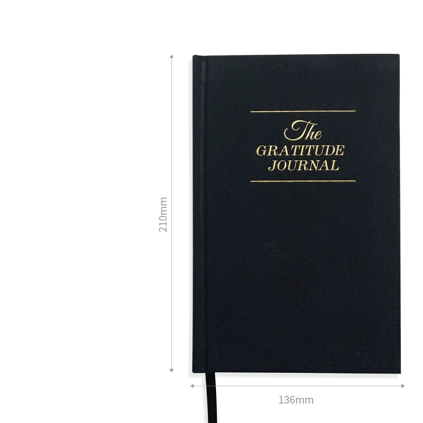 Gratitude Journal Think Notebook - Planner Agenda - Customisable Colour