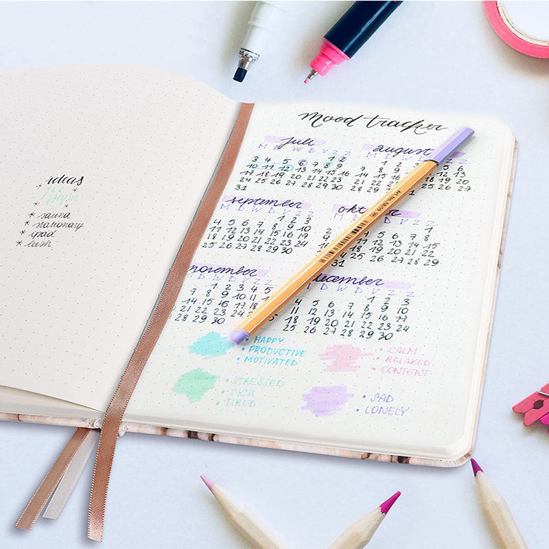 Exquisite Notebook - Bullet Journal with Dotted Pages