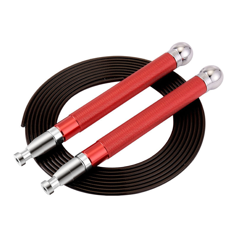 Aluminum Handle Steel Wire Skipping/Jump Rope for Working Out - Weighted High Quality