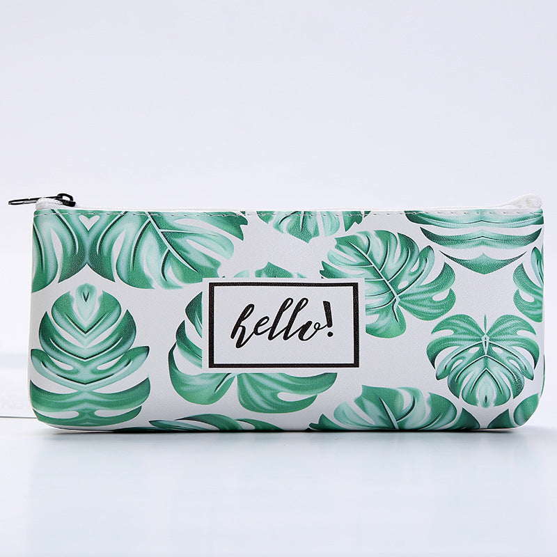 Pencil Case With Leaf Design Pencil Case