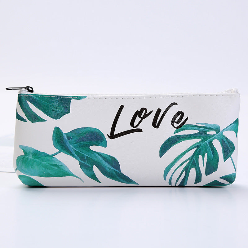 Pencil Case With Leaf Design Pencil Case