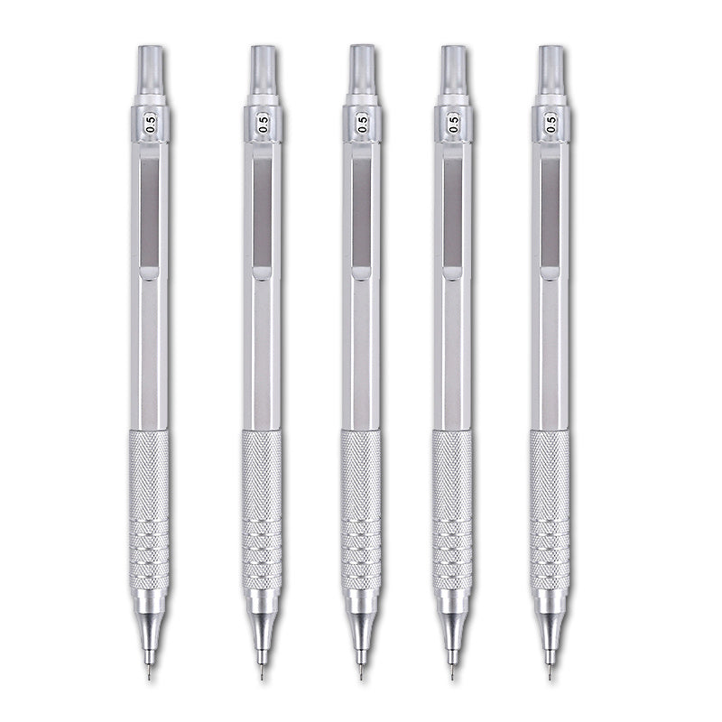 Silver 0.5mm mechanical pencil