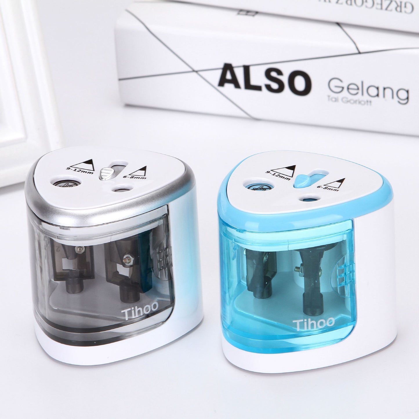 Electric Pencil Sharpener - Automatic Plastic Pencil Sharpener