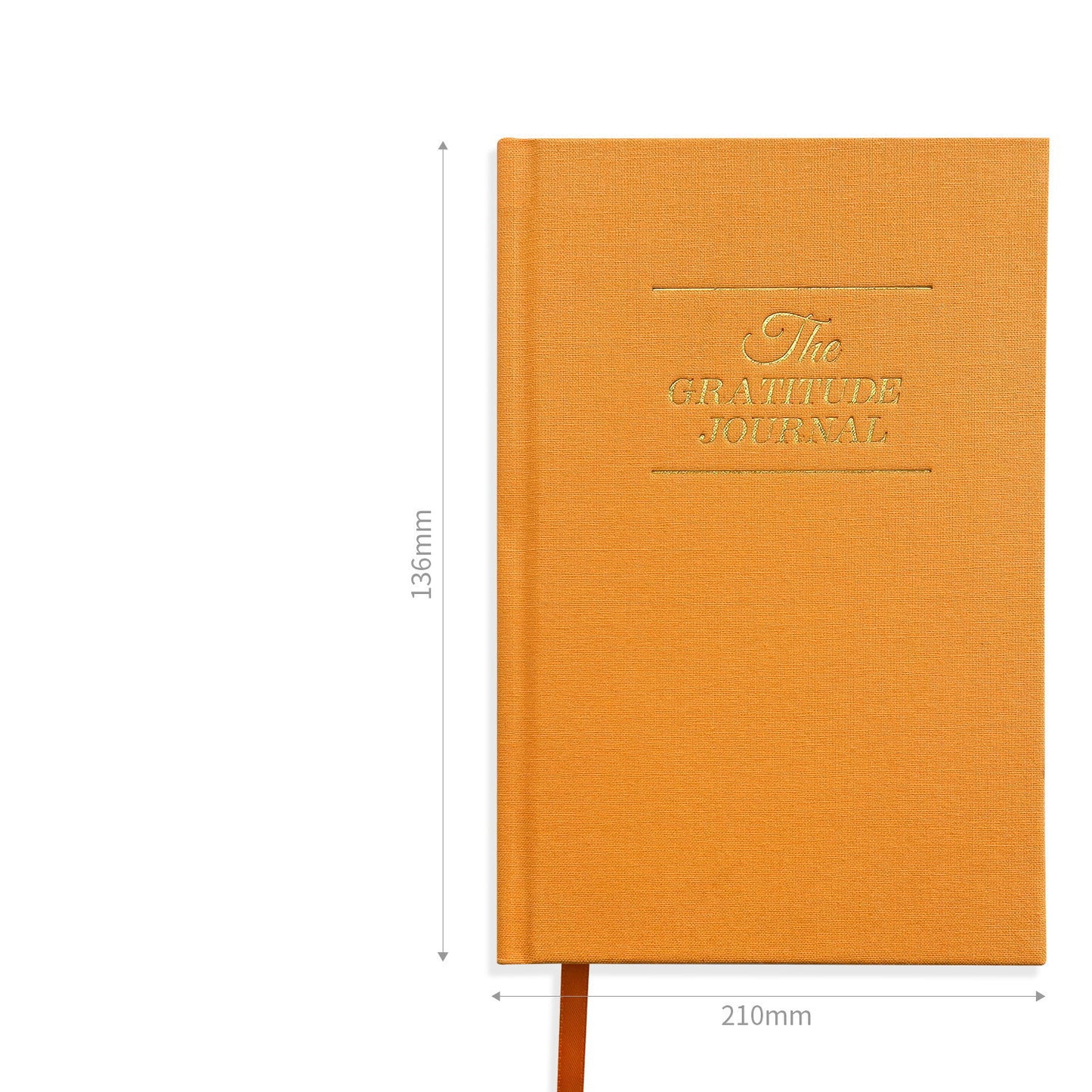 Gratitude Journal Think Notebook - Planner Agenda - Customisable Colour