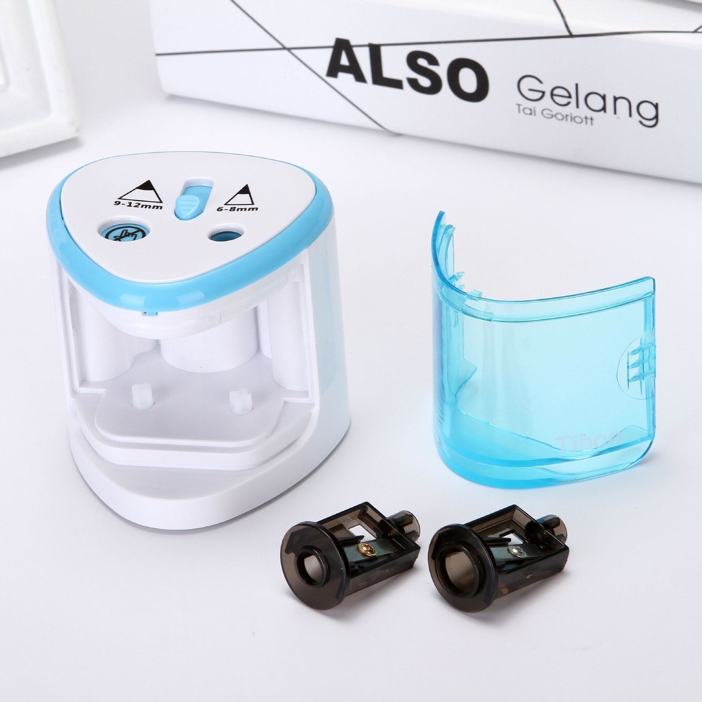 Electric Pencil Sharpener - Automatic Plastic Pencil Sharpener