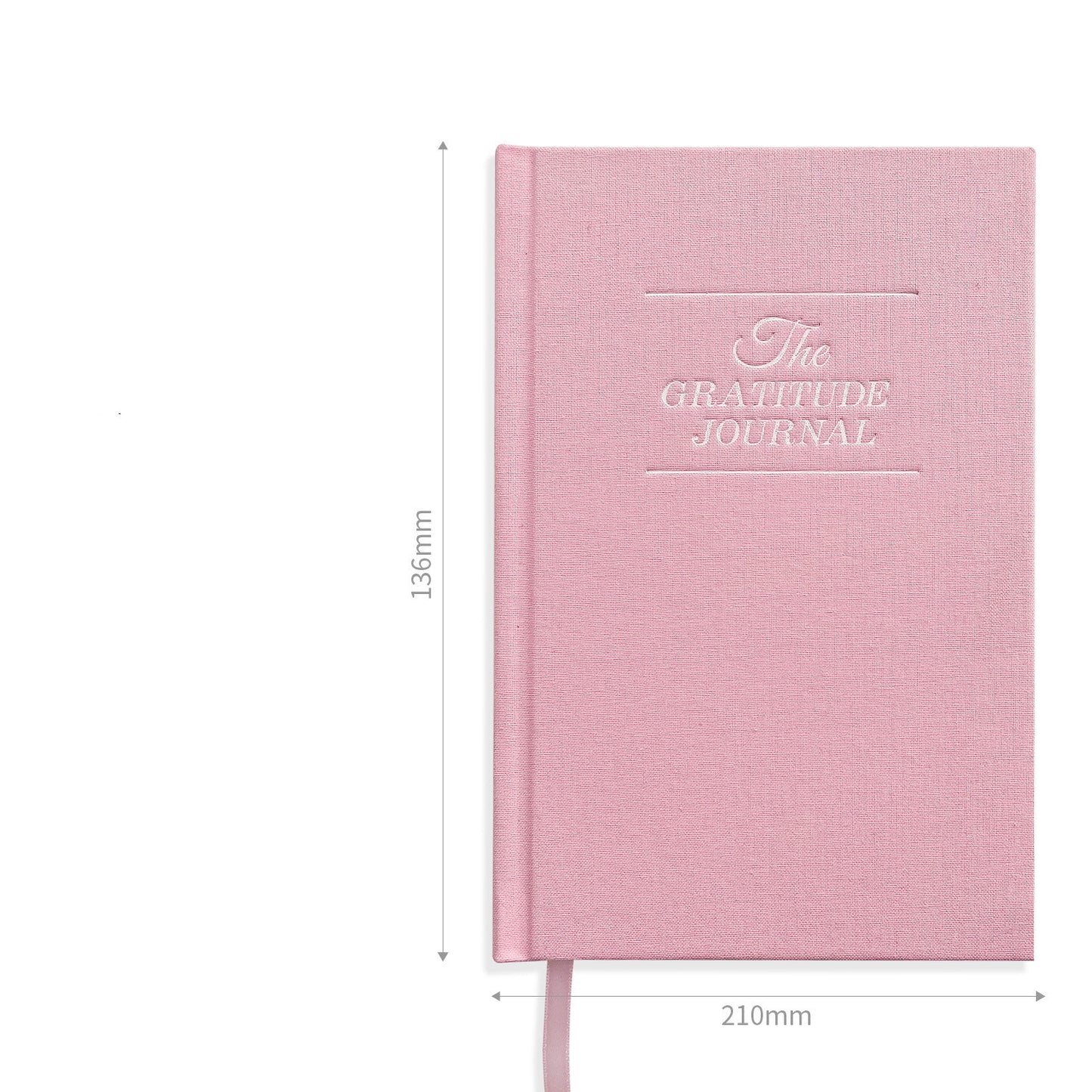 Gratitude Journal Think Notebook - Planner Agenda - Customisable Colour