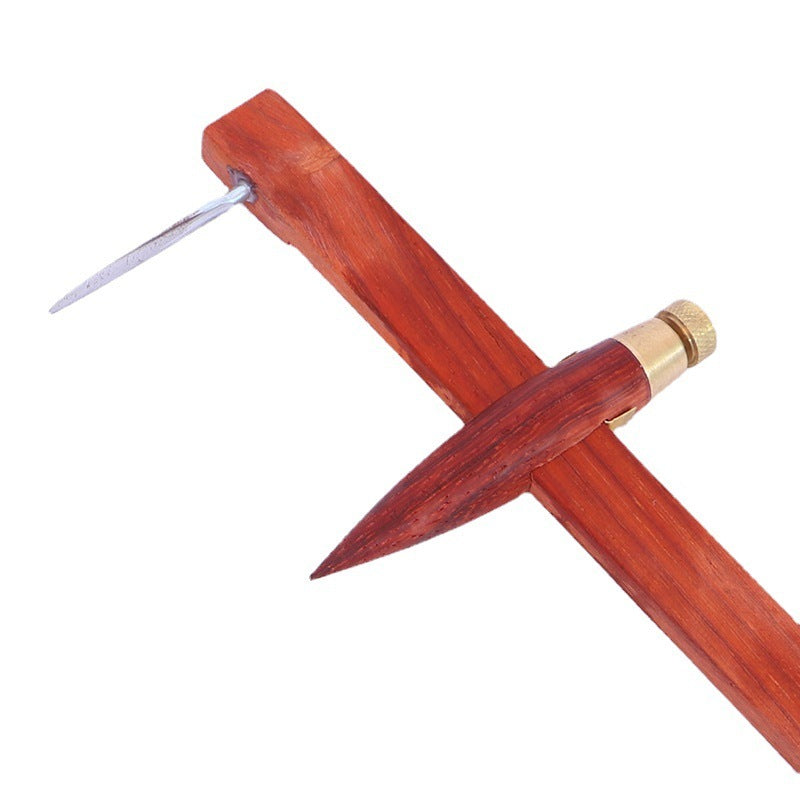 Mathematics Compass: Copper, Plastic, Wood Tool Drawing Circle