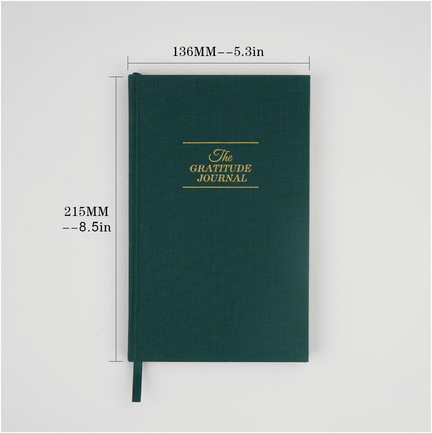 Gratitude Journal Think Notebook - Planner Agenda - Customisable Colour