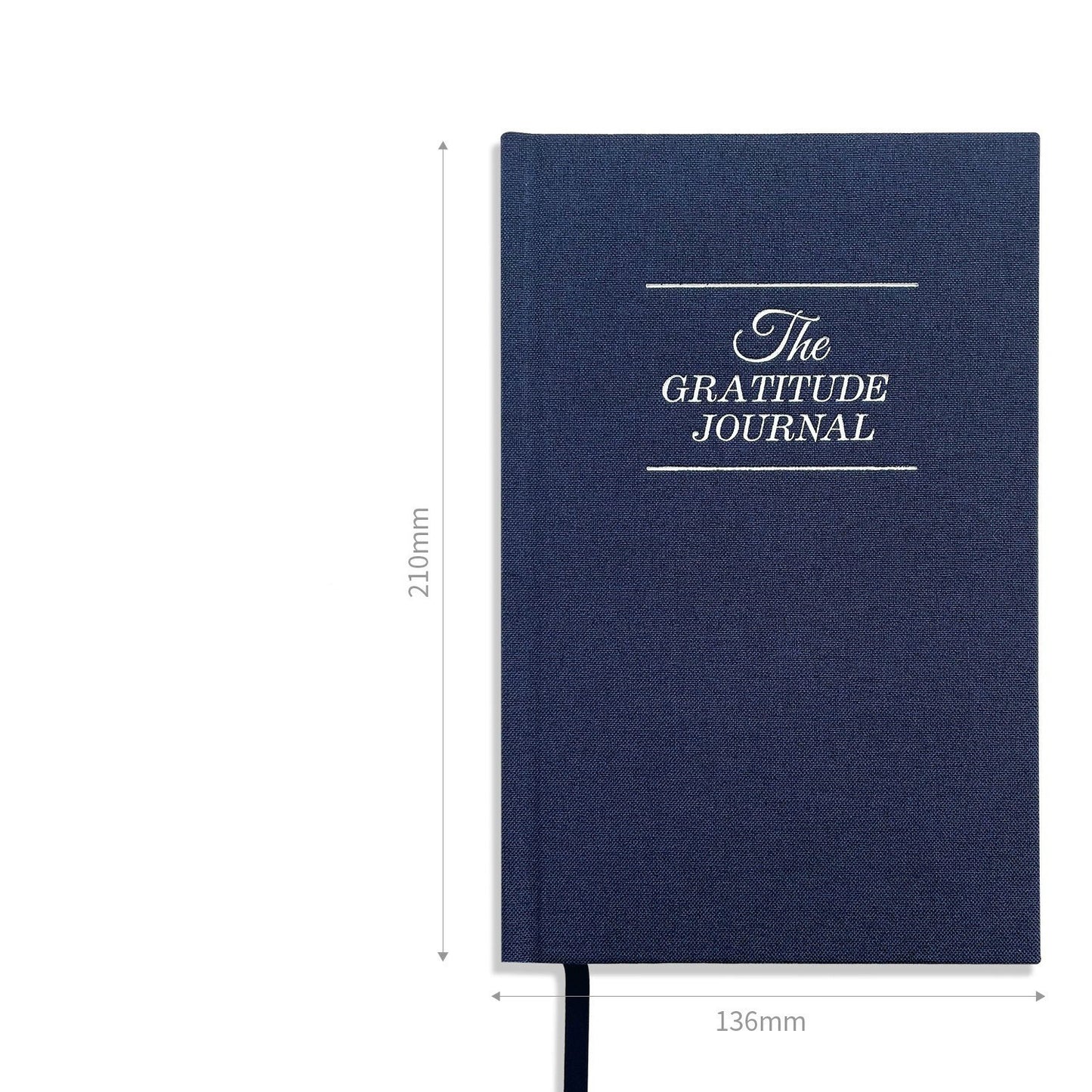 Gratitude Journal Think Notebook - Planner Agenda - Customisable Colour