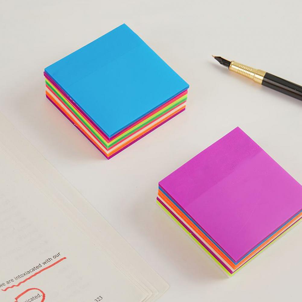 Transparent Post-it Notes Student Sticky Notes - Detachable Sticky Notes