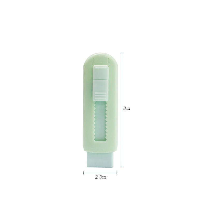 Multifunctional Eraser Macaron Color Pull-Out Rubber/Eraser