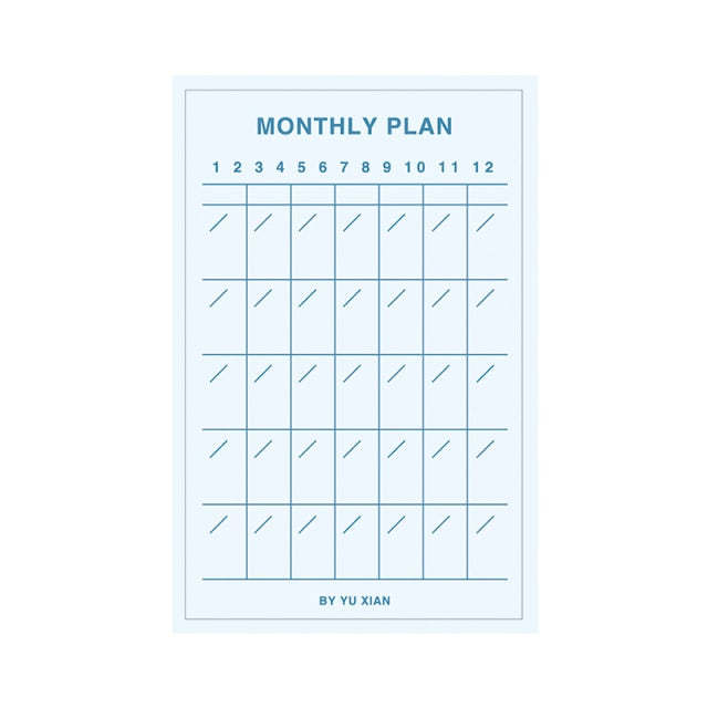 Daily Weekly Notepad Planner Tearable Message Memo Book