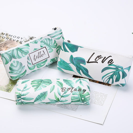 Pencil Case With Leaf Design Pencil Case
