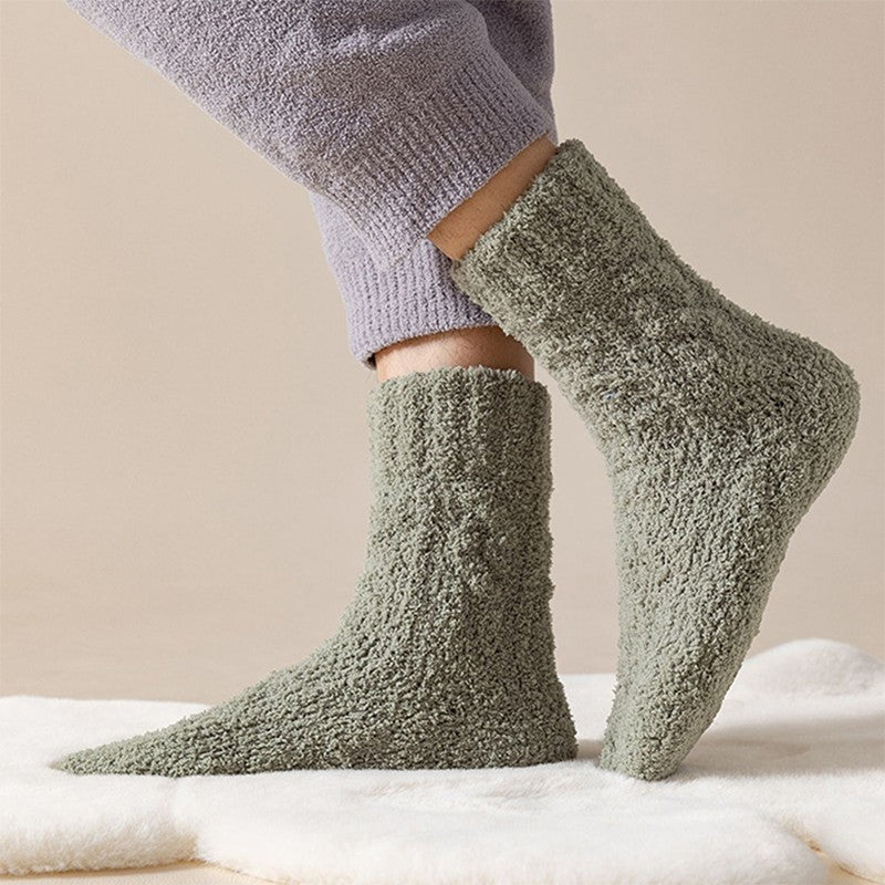 Winter Warm Fuzzy Coral Fleece Socks Women/Men
