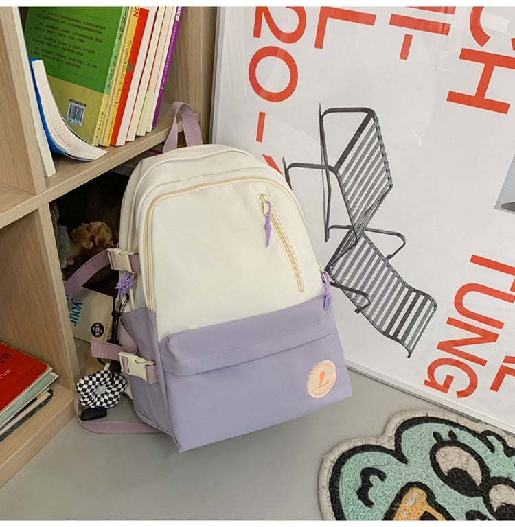 Women's Simple Backpack Large Capacity Backpack