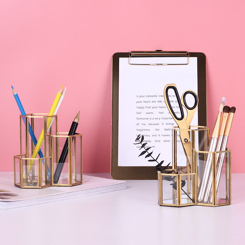 Hexagonal Pen Holder
