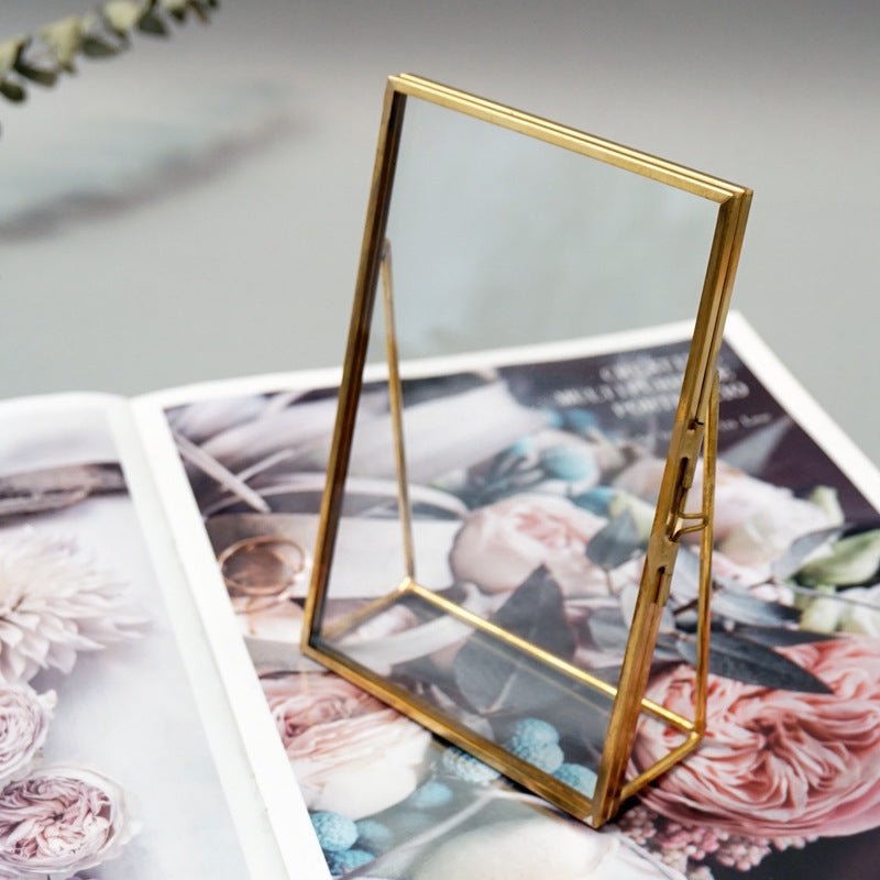 Photo Frame Photo Frame Plant Specimen Feather Photo Display Art Photo Frame
