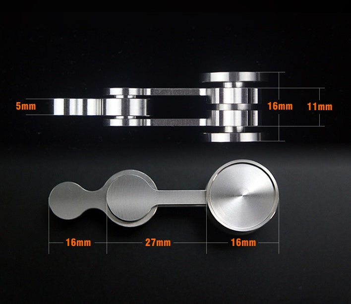 Anti-Anxiety Fidget Spinner - Portable Hand Toys - Stainless Steel