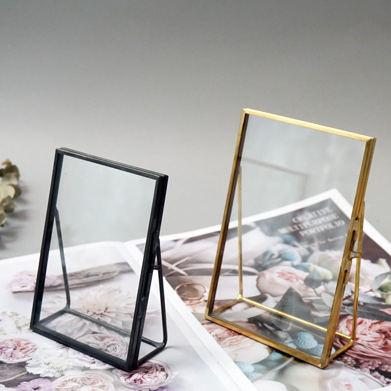 Photo Frame Photo Frame Plant Specimen Feather Photo Display Art Photo Frame