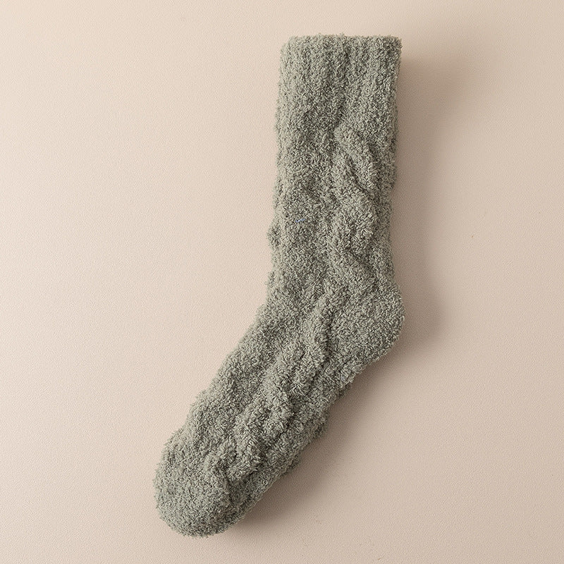 Winter Warm Fuzzy Coral Fleece Socks Women/Men