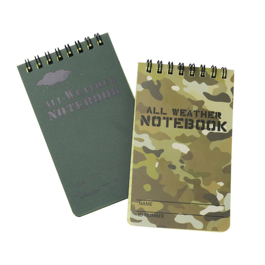 Outdoor Waterproof Notepad Camouflage PVC Notepad
