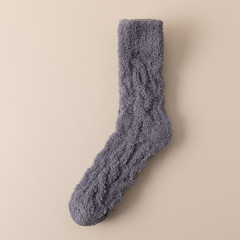 Winter Warm Fuzzy Coral Fleece Socks Women/Men