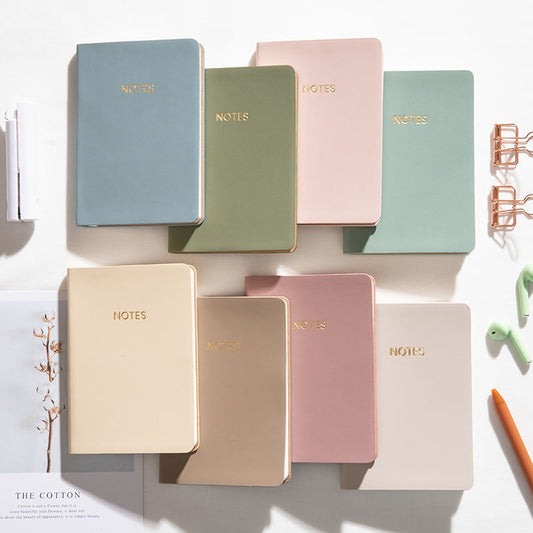 A6 Notebook Small Notebook Mini Lightweight Soft-sided High-Value Notebook
