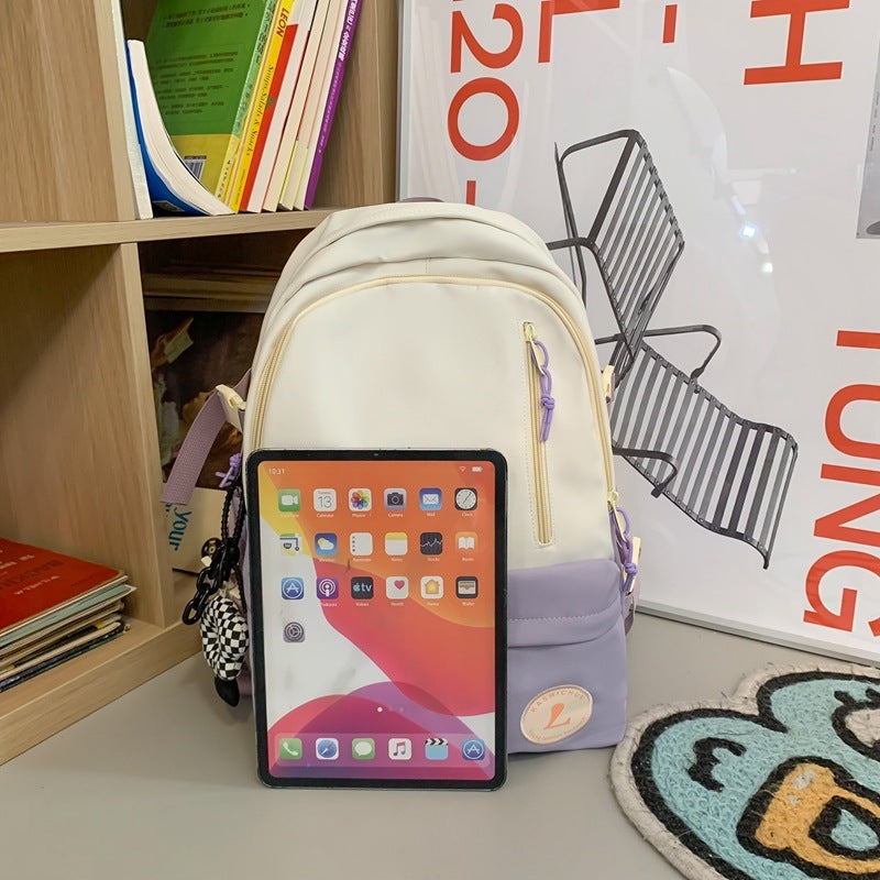 Women's Simple Backpack Large Capacity Backpack