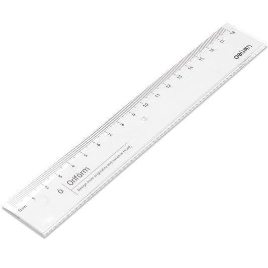 Transparent Ruler Wave Line Ruler Multifunctional Stationery