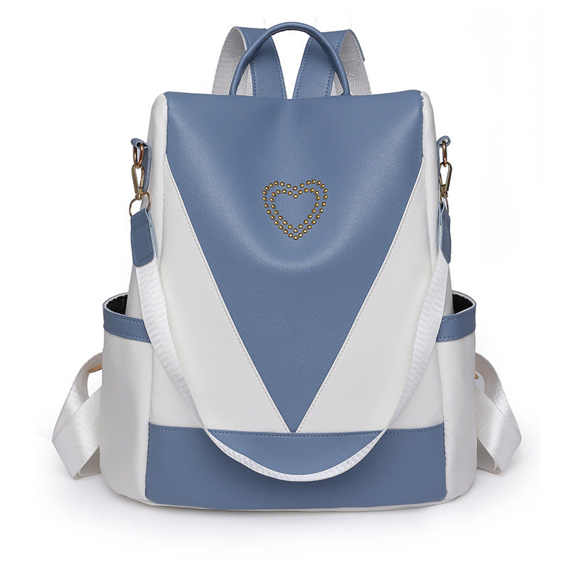 Simple Travel Backpack PU Backpack