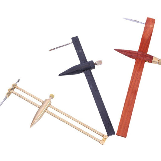 Mathematics Compass: Copper, Plastic, Wood Tool Drawing Circle