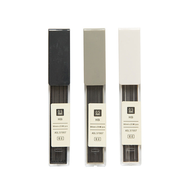 Black Simple Boxed Mechanical Pencil Leads