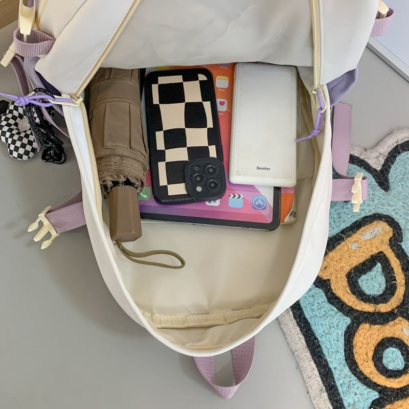 Women's Simple Backpack Large Capacity Backpack